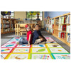 Rainbow Alphabet Cards Rug