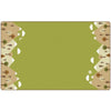 Tranquil Mountains Area Rug - Green
