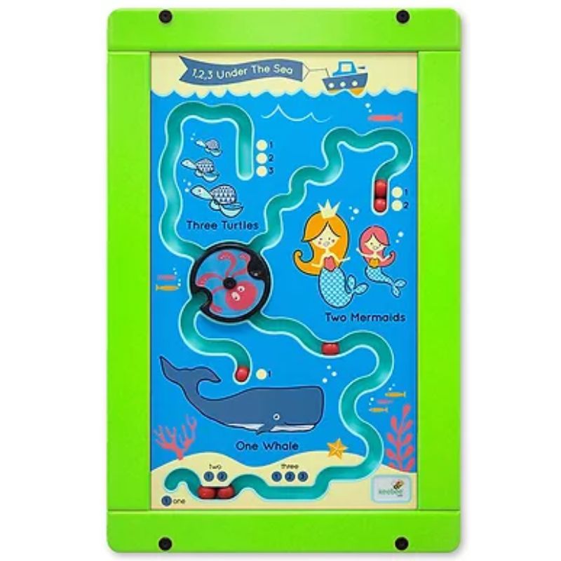 1-2-3 Under The Sea Activity Wall Play Panel