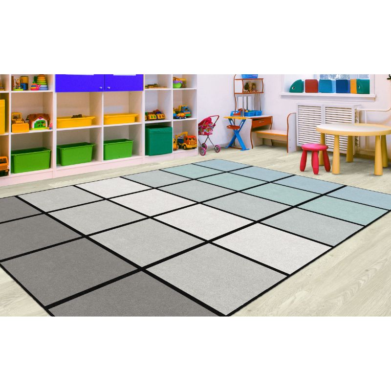 Tranquil Tundra Classroom Seating Rug