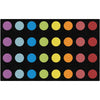 Rainbow Spots Criss Cross Rug