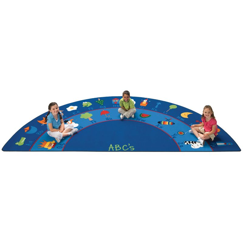 Fun with Phonics Semi Circle Rug