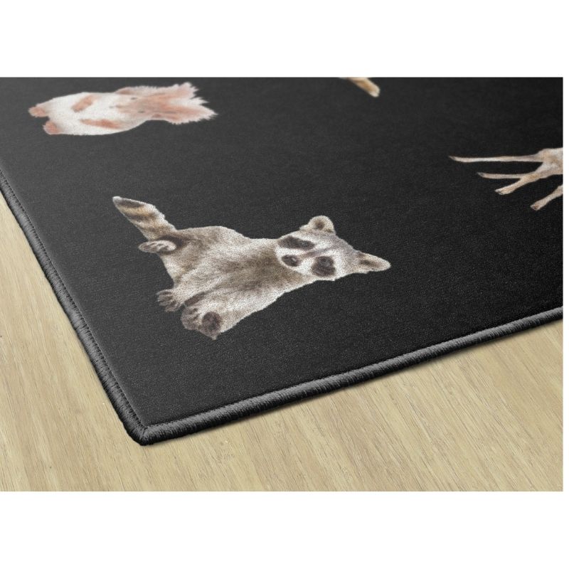 Woodland Animals Children's Rug