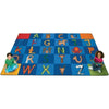 A to Z Animals Classroom Seating Rug