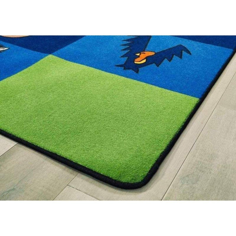 A to Z Animals Seating Rug