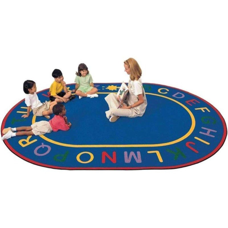 Alpha Oval Rug - Carpets for Kids