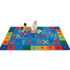 Alphabet Around Literacy Rug