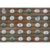 Alphabet Stones Seating Rug