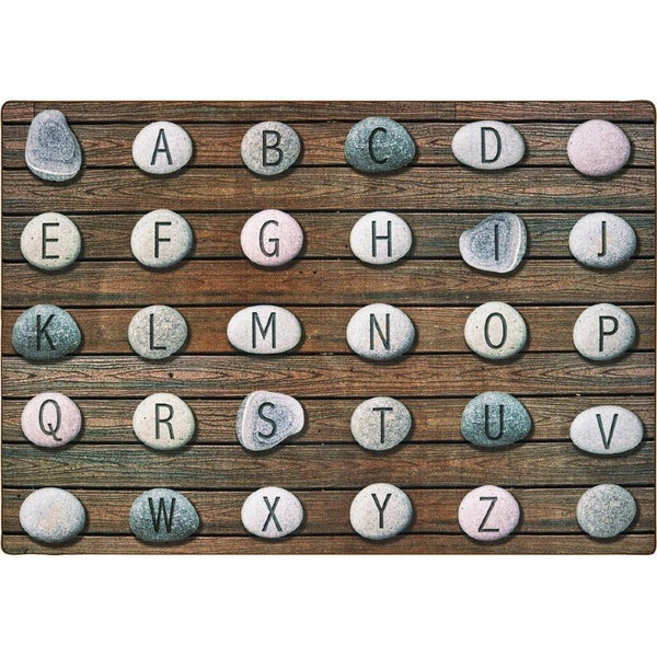 Alphabet Stones Seating Rug