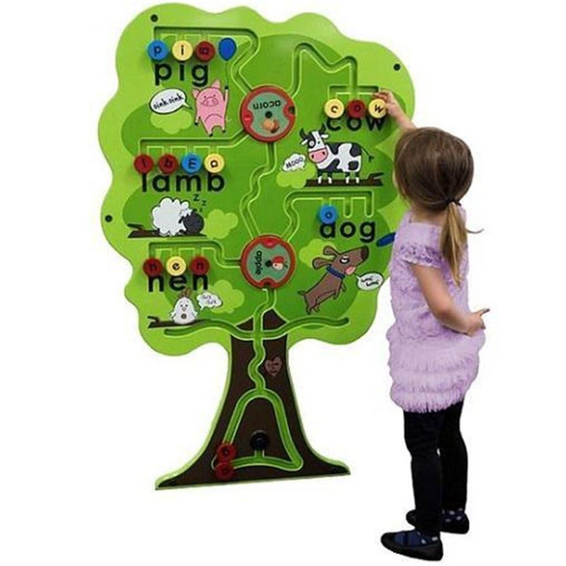 Alphabet Tree Activity Wall Toy