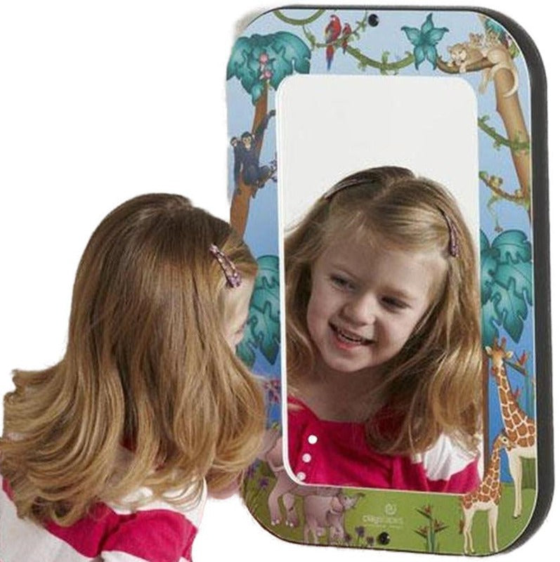 Animal Families Acrylic Wall Mirror