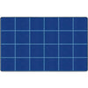 Be Bold Blue Seating Classroom Rug