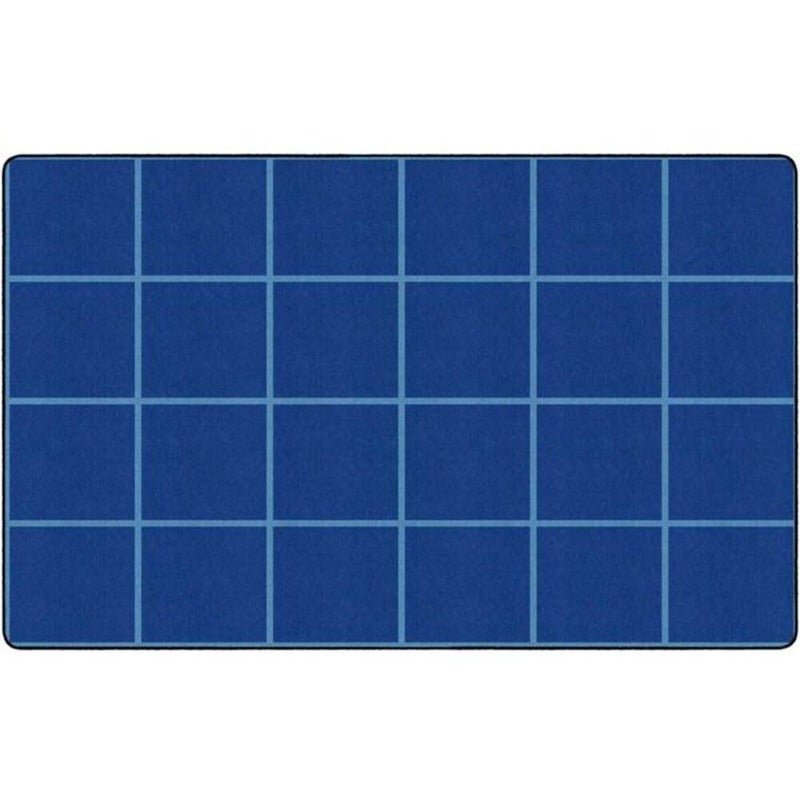 Be Bold Blue Seating Classroom Rug