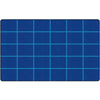 Be Bold Blue Seating Classroom Rug
