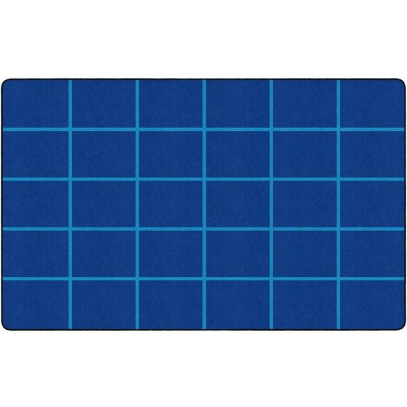 Be Bold Blue Seating Classroom Rug