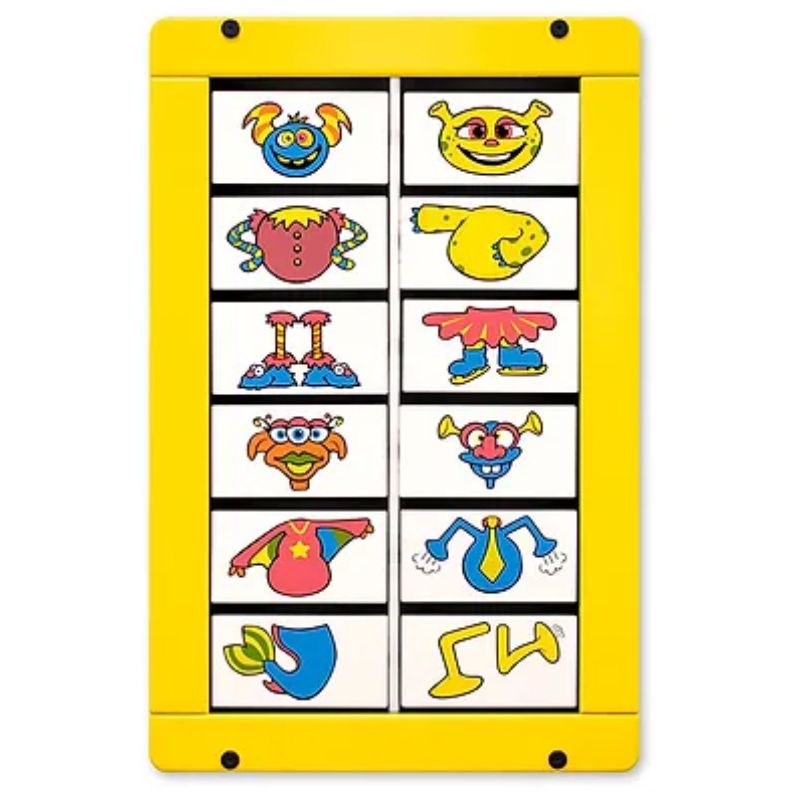 Keebee Beasty Blocks Wall Toy