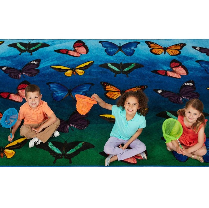 Beautiful Butterfly Seating Rug
