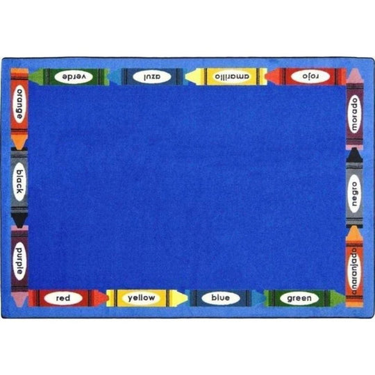 Bilingual Colors School Rug