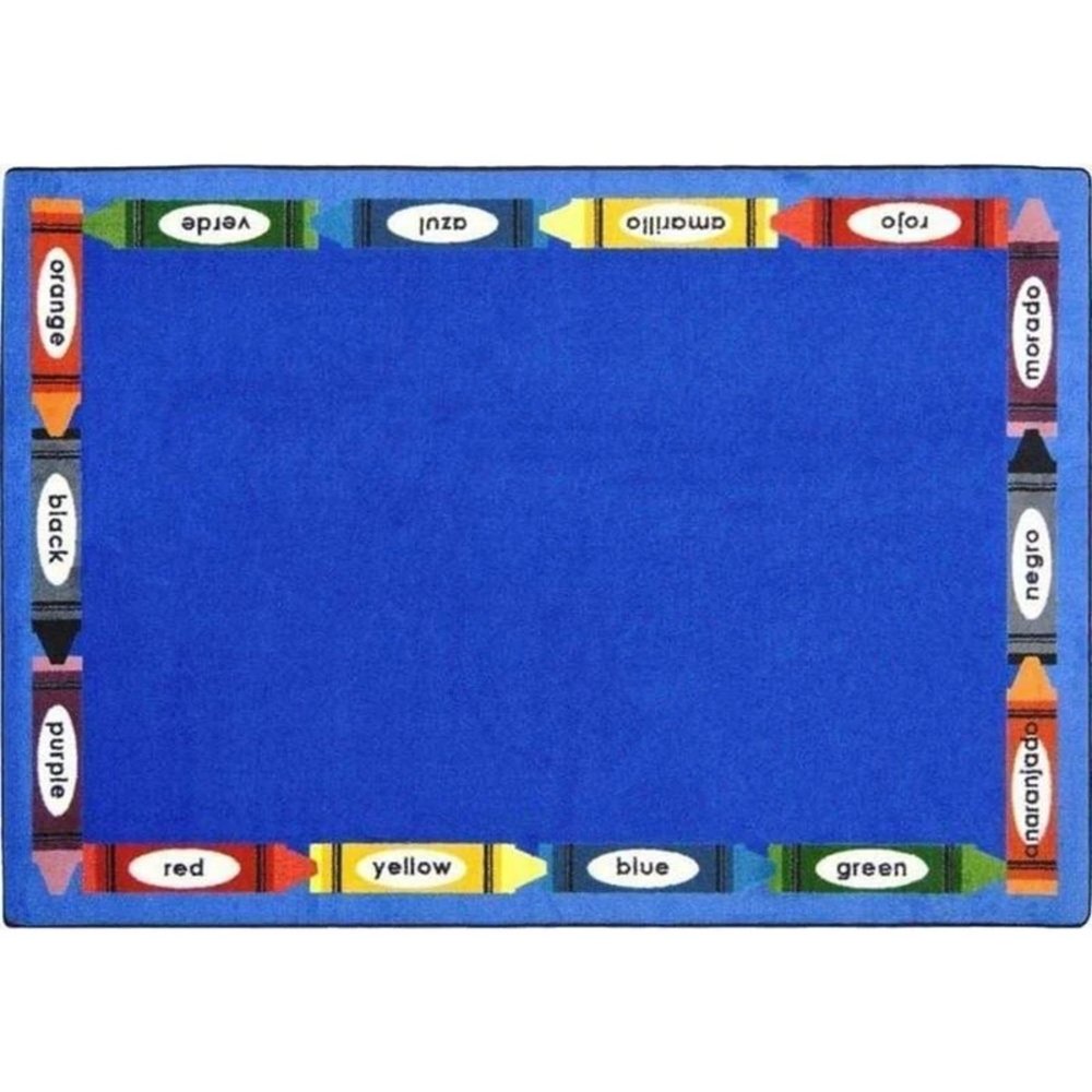 Bilingual Colors School Rug