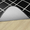Black Check Farmhouse Classroom Rug