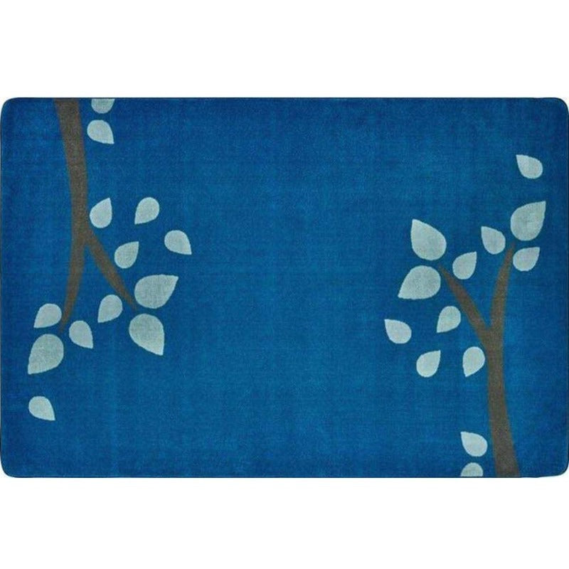 Branching Out Blue Factory Second Rug