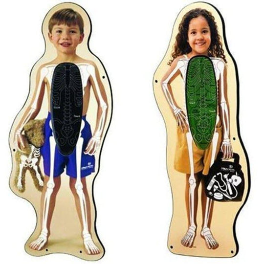 Buddy & Bonita Skeleton Magic Wall Panel Set