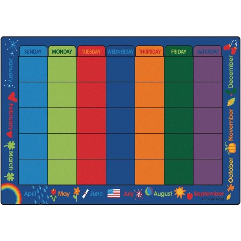 Calendar Celebrations Seating Rug