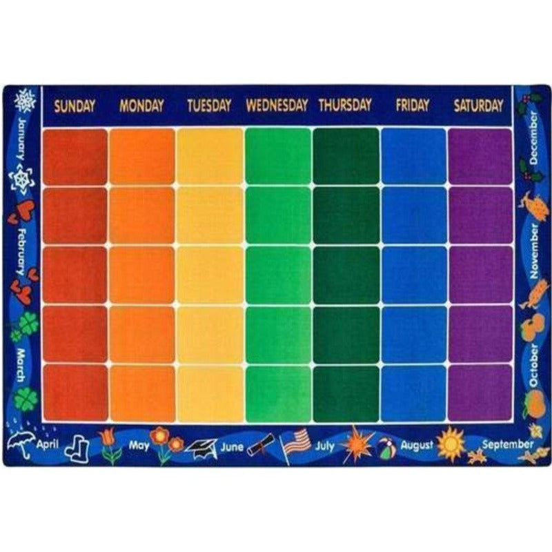 Calendar Seating Rug