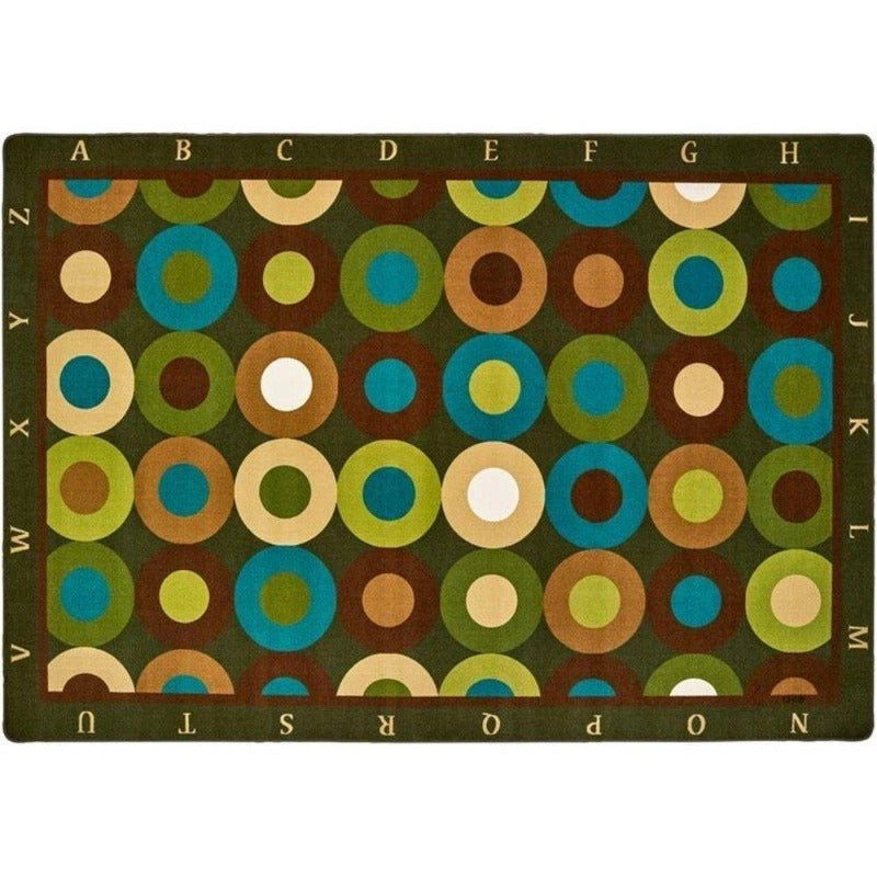 Calming Circles Alphabet Factory Second Rug