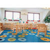 Calming Colors Alphabet Arch Seating Rug