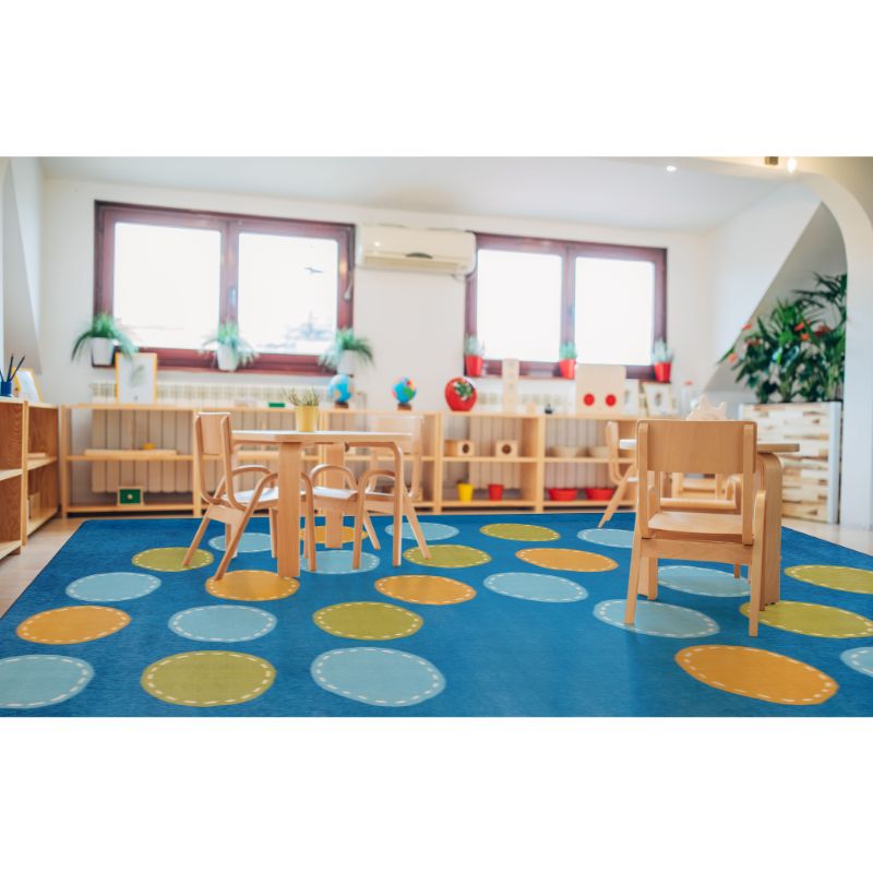 Calming Colors Arch Seating Carpet