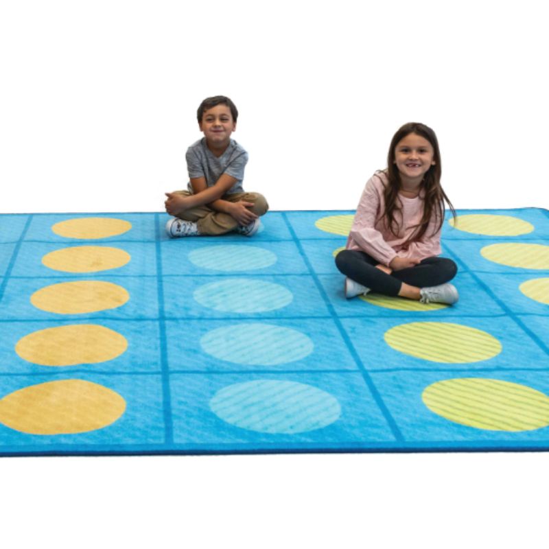 Calming Seating Circles Classroom Rug
