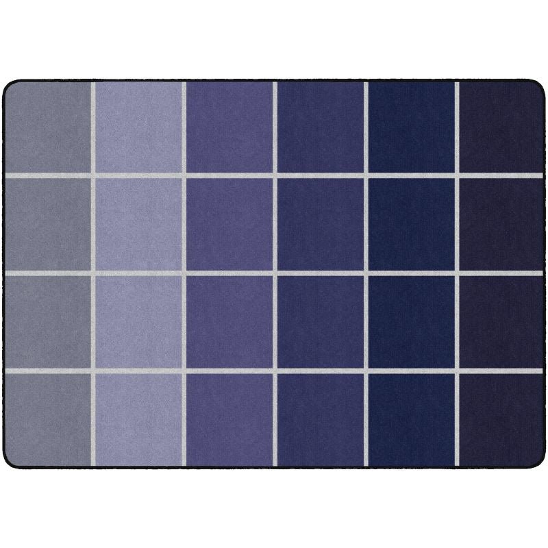 City Skyline Classroom Seating Rug