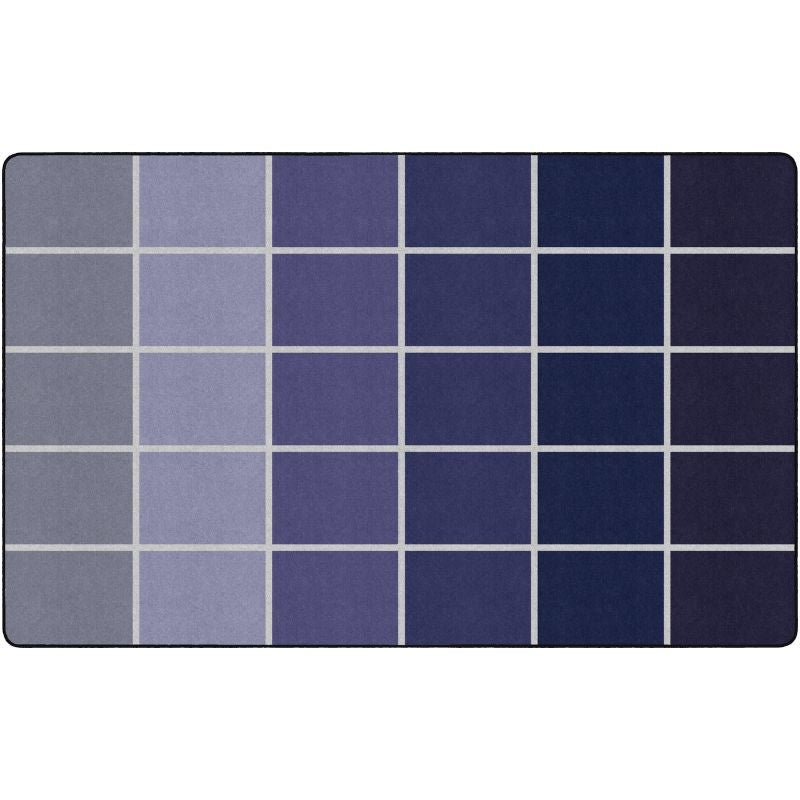City Skyline Classroom Seating Rug
