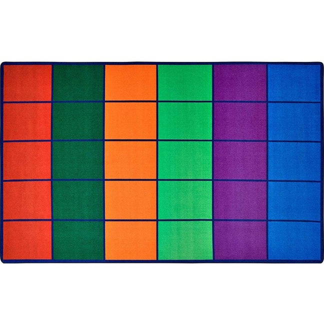 Colorful Rows Seating Rug