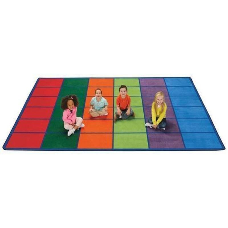 Colorful Rows Seating Rug - Factory Second