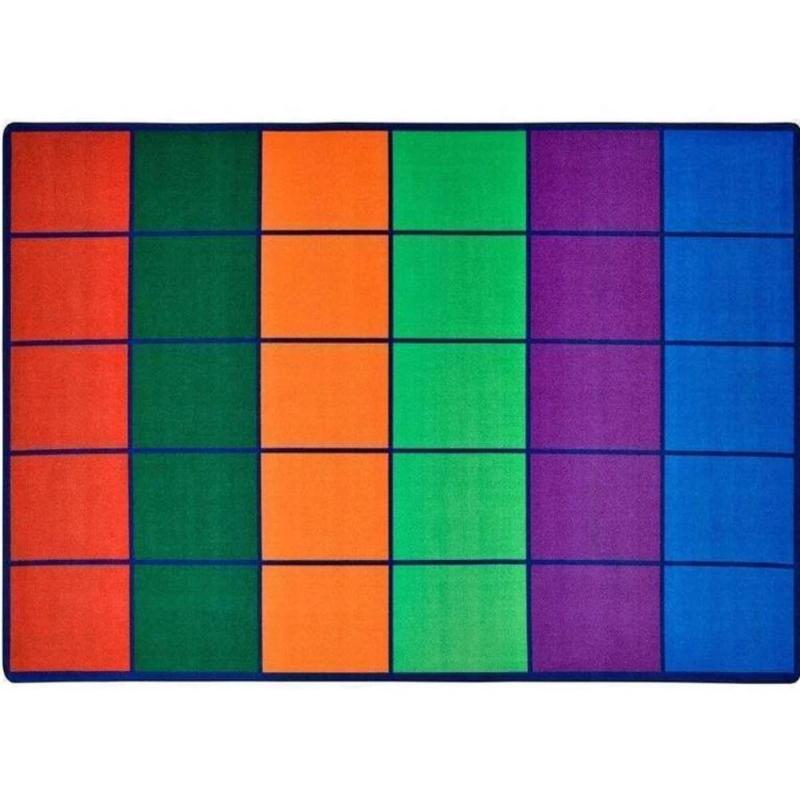 Colorful Rows Seating Rug - Factory Second