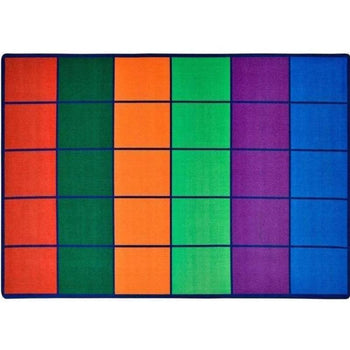 Colorful Rows Seating Rug - Factory Second