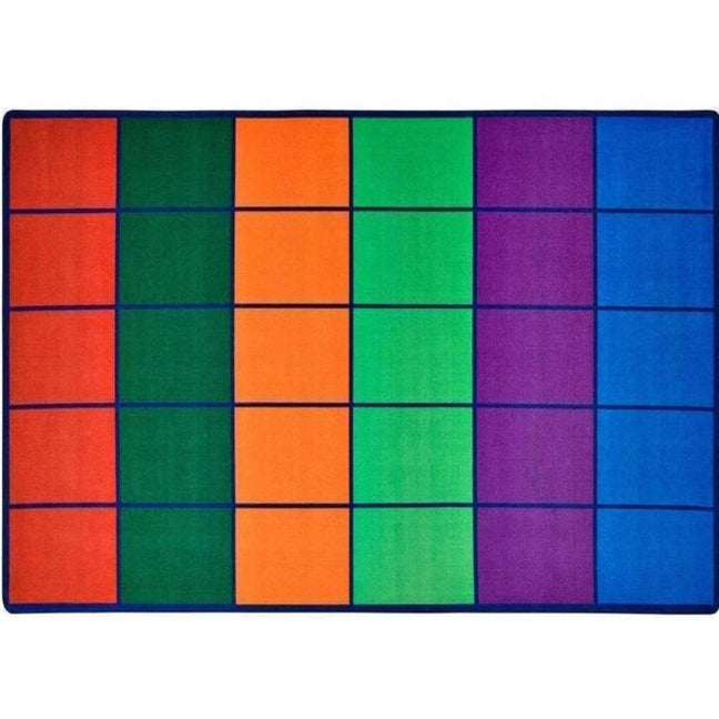 Colorful Rows Seating Rug - Factory Second