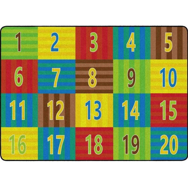 Counting Seating School Rug