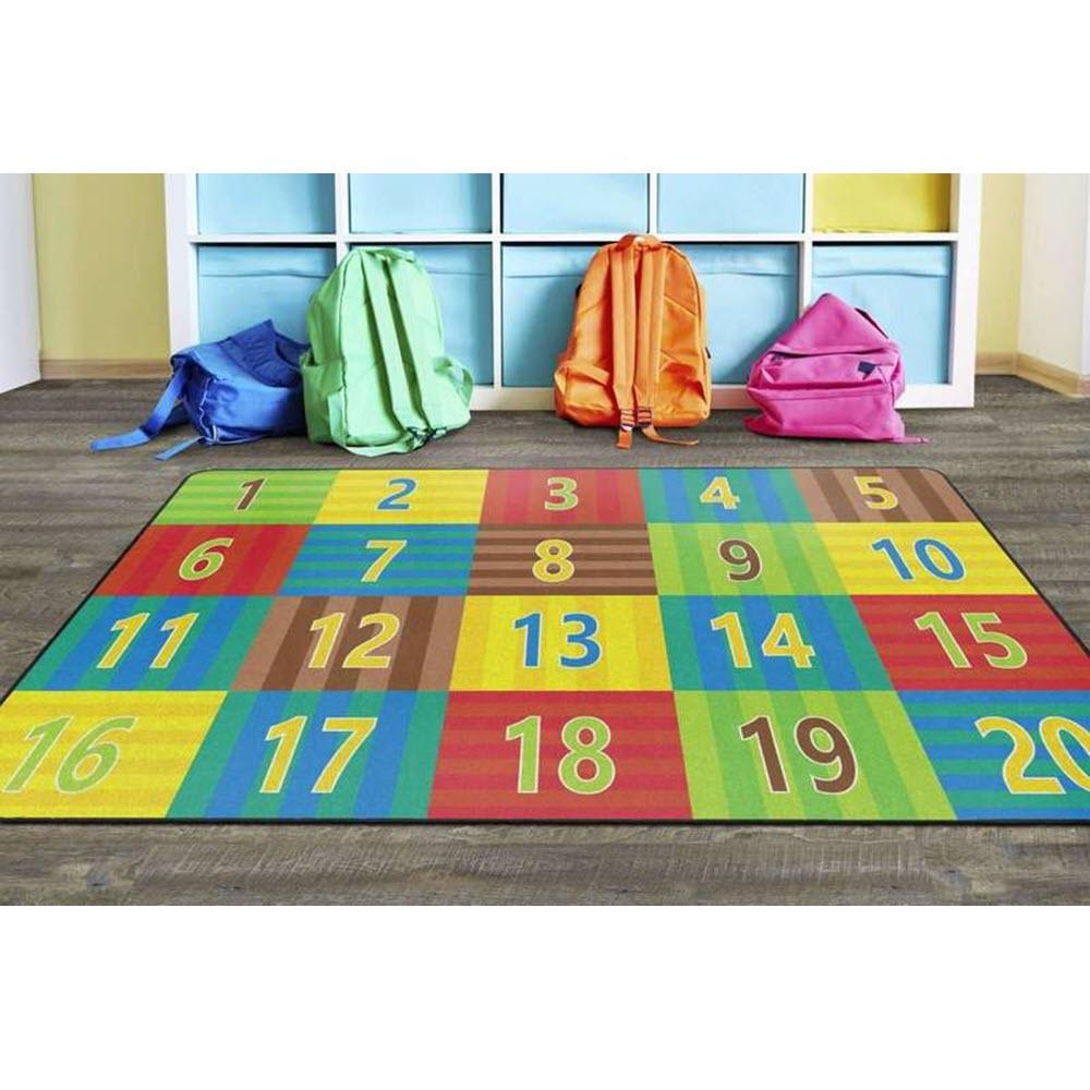 Counting Seating School Rug