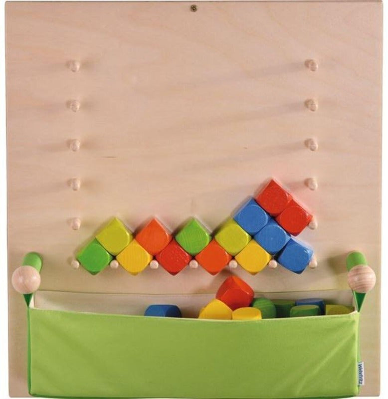 Motor Skills E Sensory Learning Wall Panel by HABA, Free Shipping