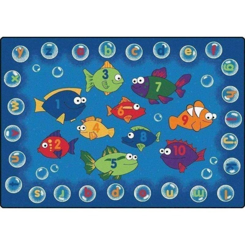 Fishing for Literacy Rug