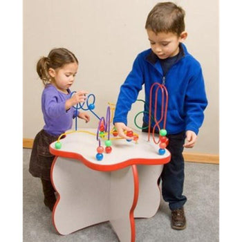 Flower Shaped Wire & Beads Activity Table - 25-WBT-002 Gressco