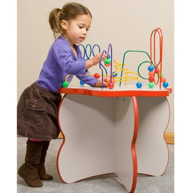 Flower Top Wire & Beads Activity Table