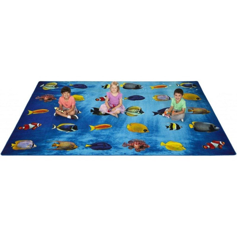 Friendly Fish Seating Factory Second Rug