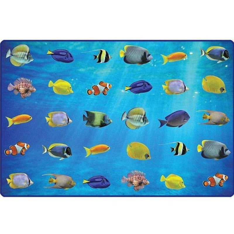 Friendly Fish Seating Factory Second Rug