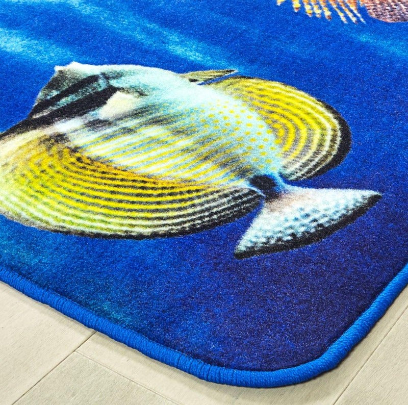 Friendly Fish Seating Rug