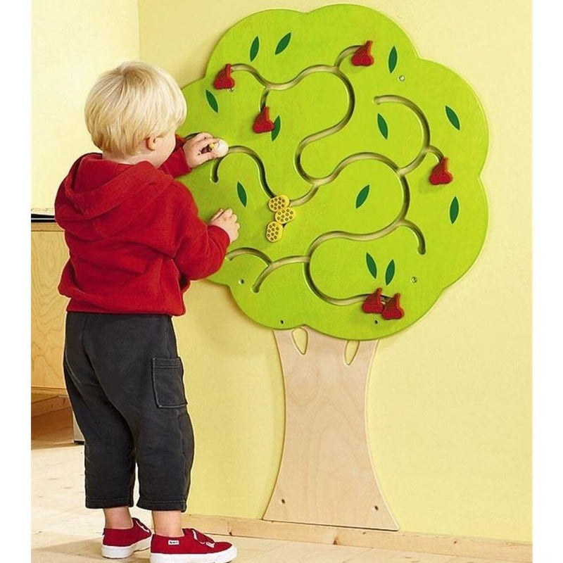 Fruit Tree Wooden Play Wall Activity Panel - HABA 120183