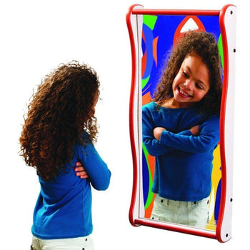 Funhouse Faces Giggle Wall Mirror - Gressco 